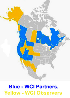 Western Climate Initiative Map