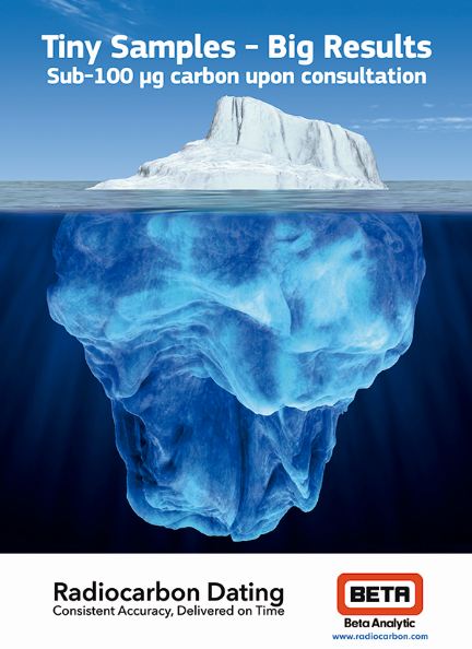 Beta Radiocarbon Dating Ad Tiny Samples